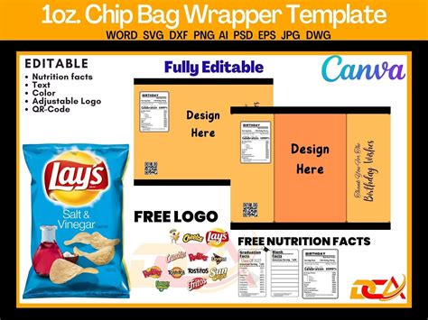 fake chip bags